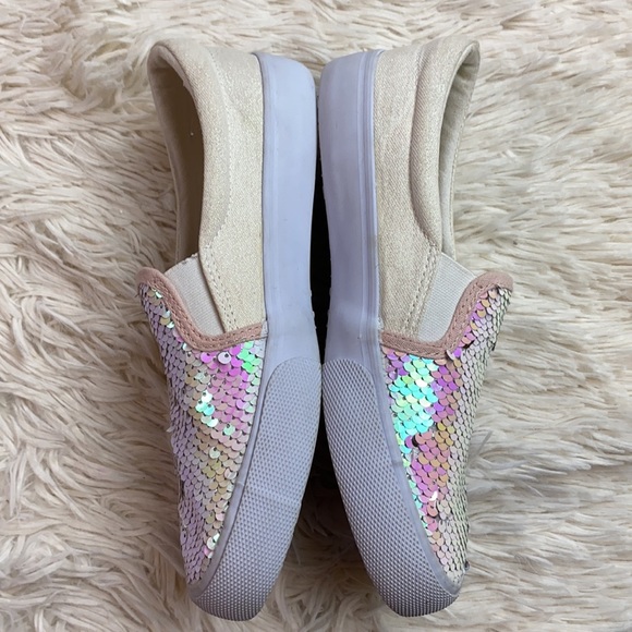 Cat & Jack Flippable Sequin Slide Ons - Picture 8 of 10